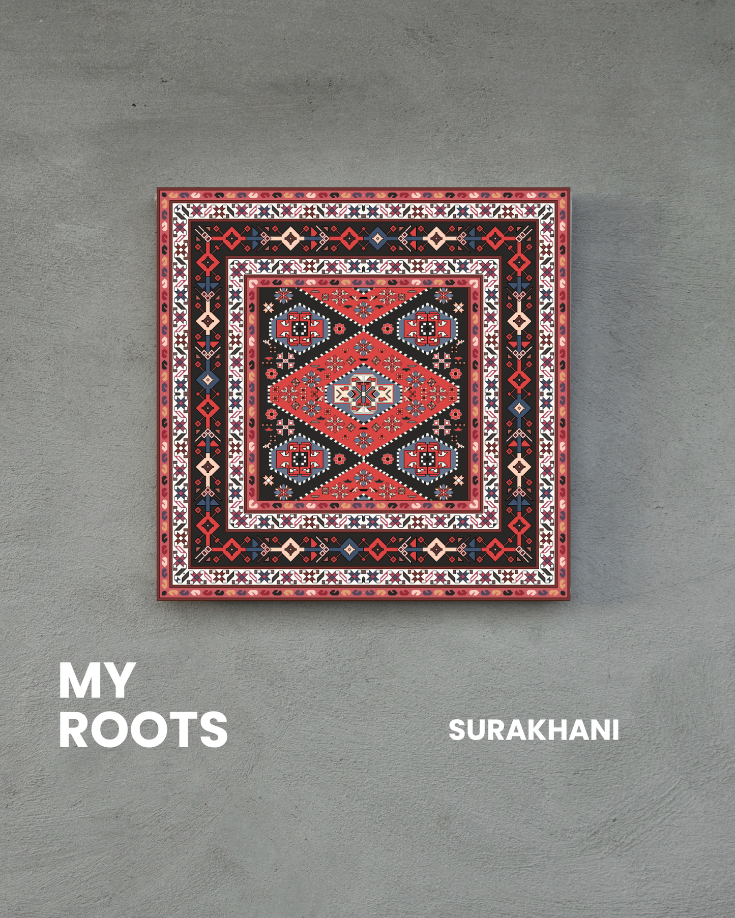 Surakhani 8"x8" Tile - Baku Group