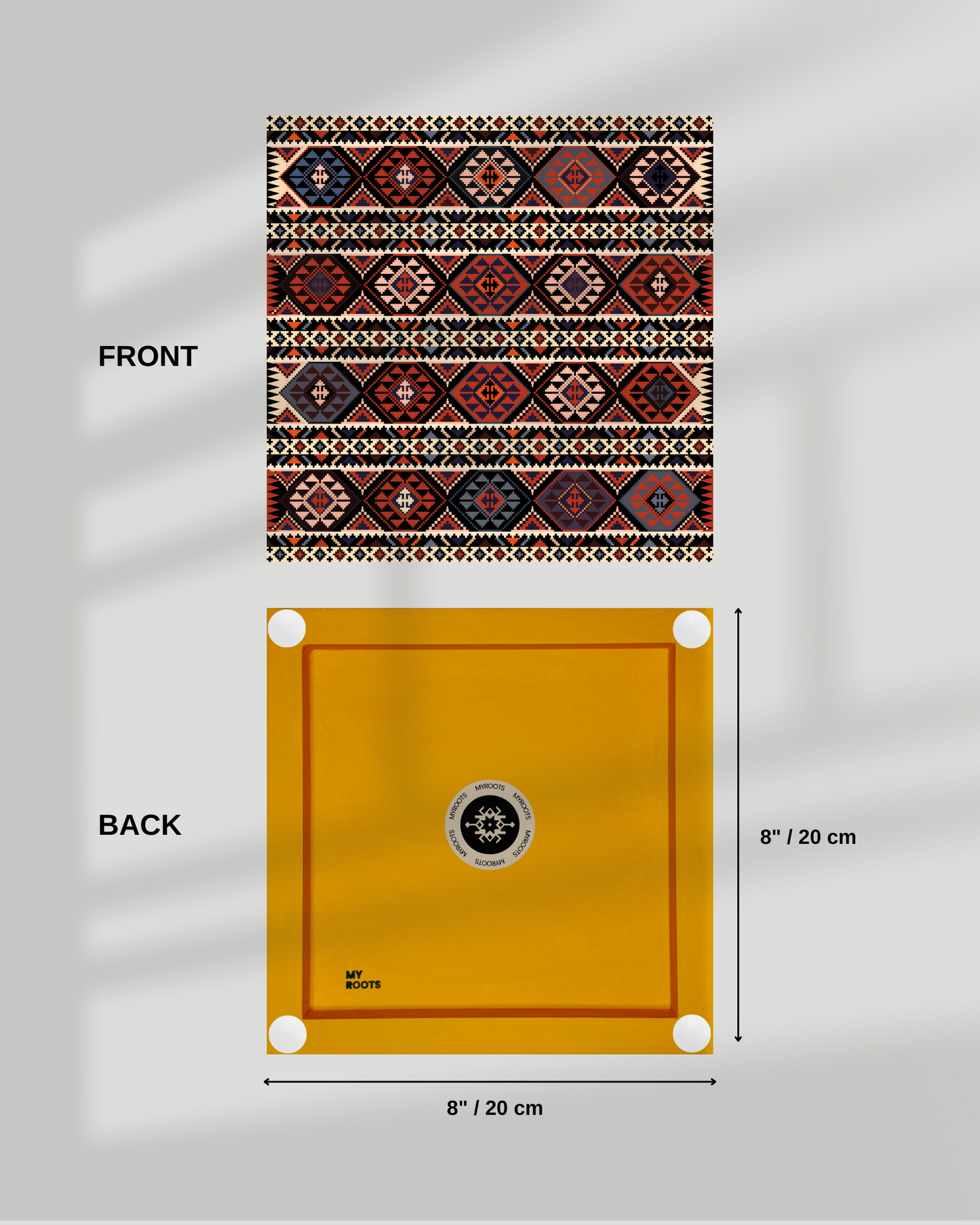 4 Set Azerbaijani Rug Tiles