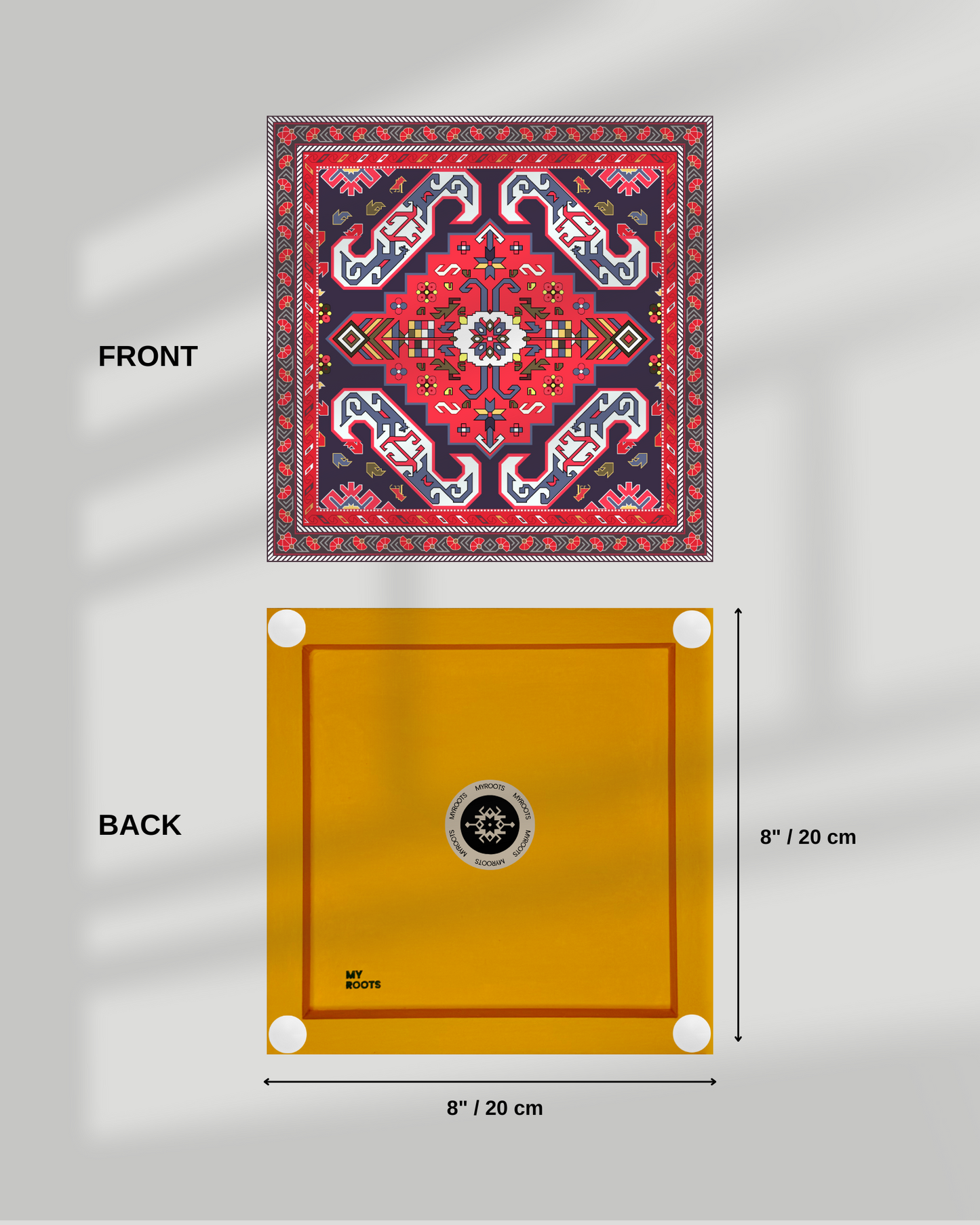 4 Set Azerbaijani Rug Tiles