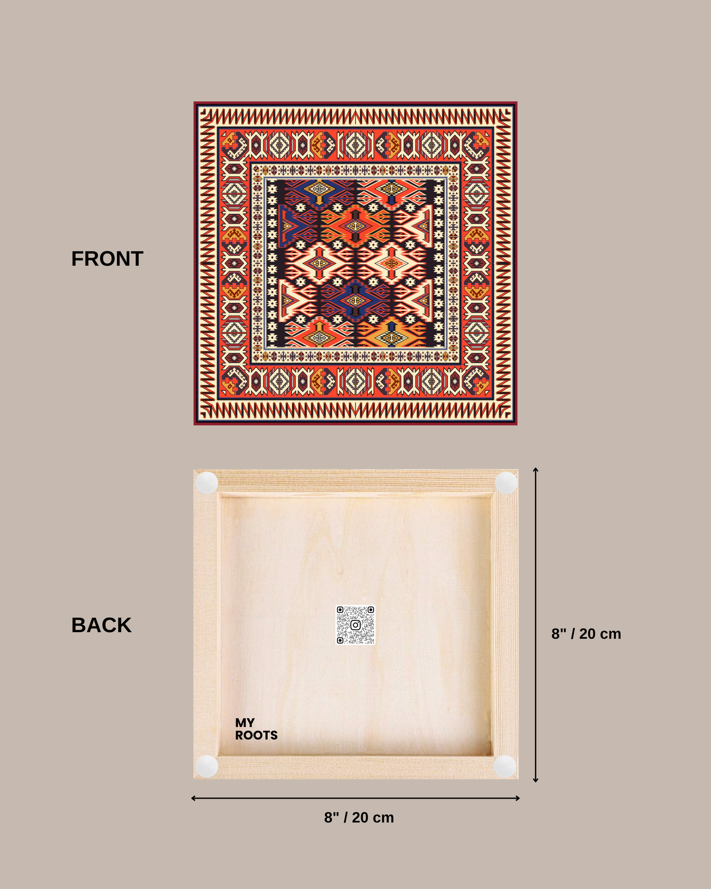 Azerbaijani Heritage 6 Tile Set
