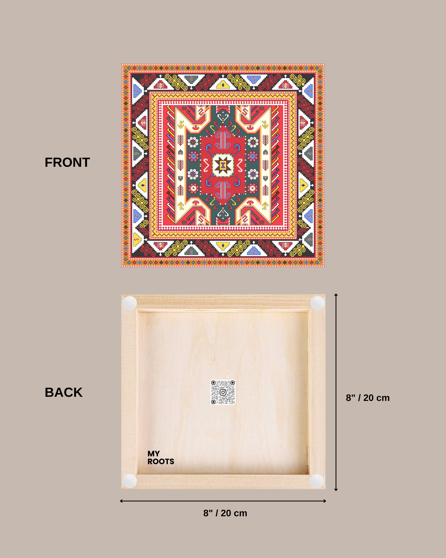 Azerbaijani Heritage 6 Tile Set