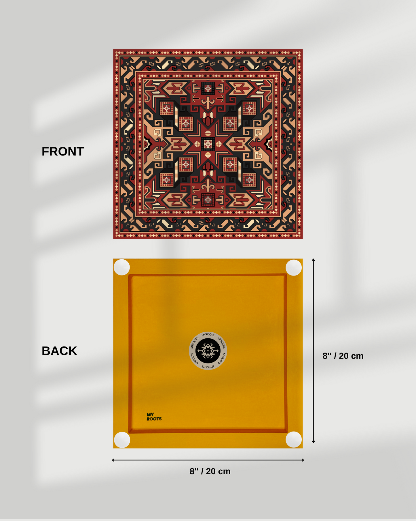 Shikhli Carpet 8"x8" Tile - Gazakh Group