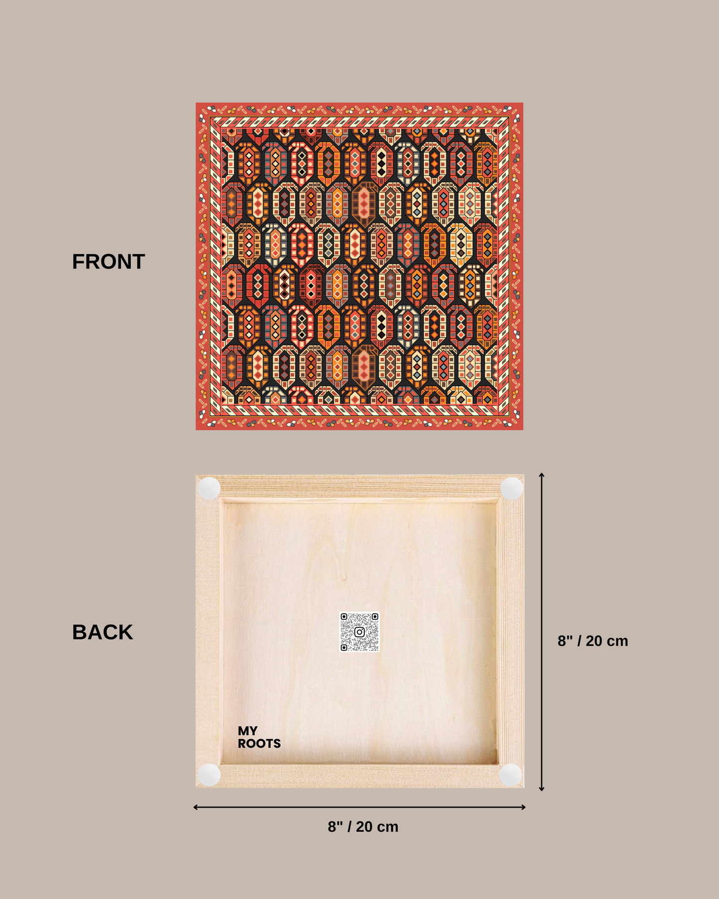 Azerbaijani Heritage 6 Tile Set