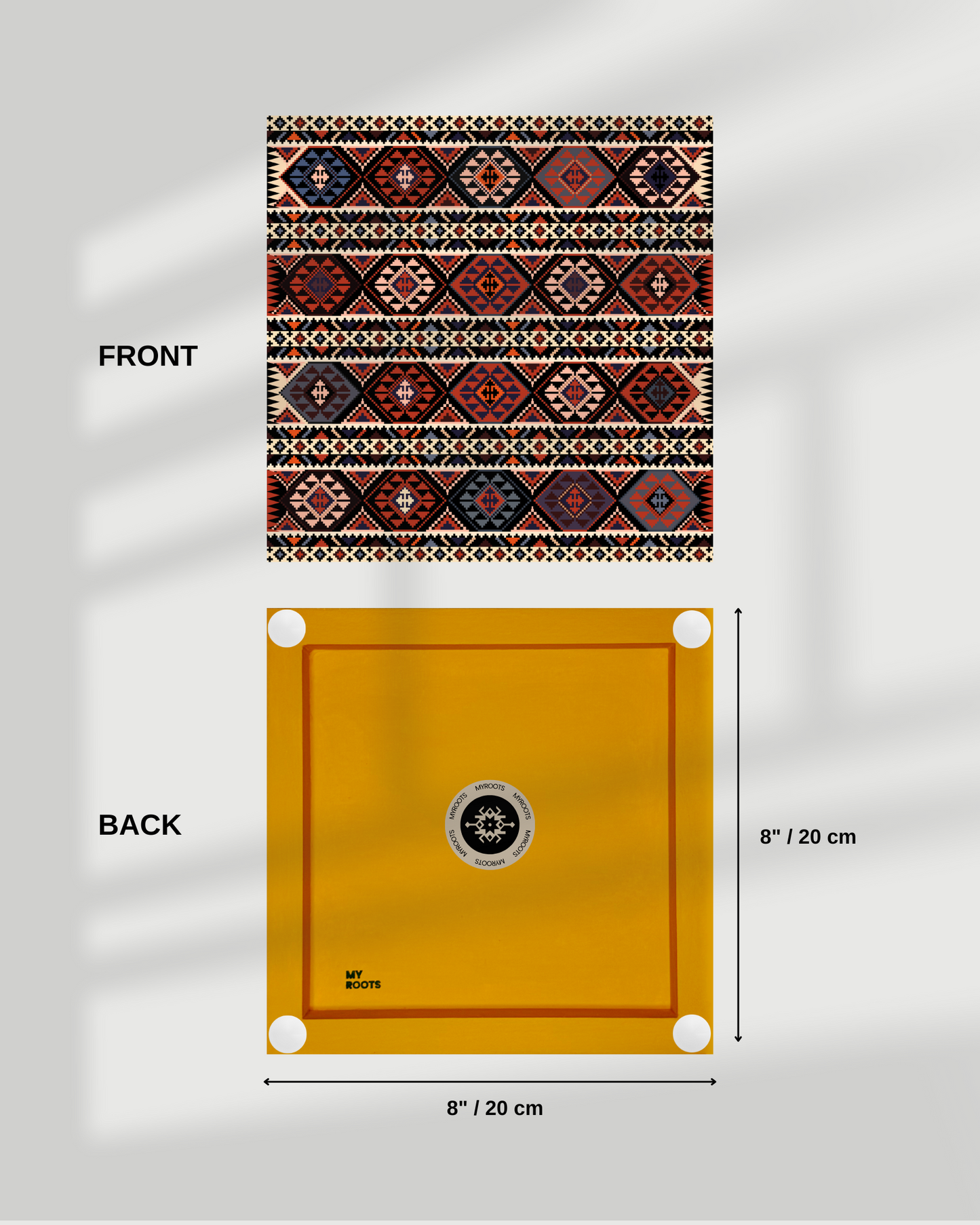 Baku Diamond 8"x8" Tile - Timeless Craftsmanship