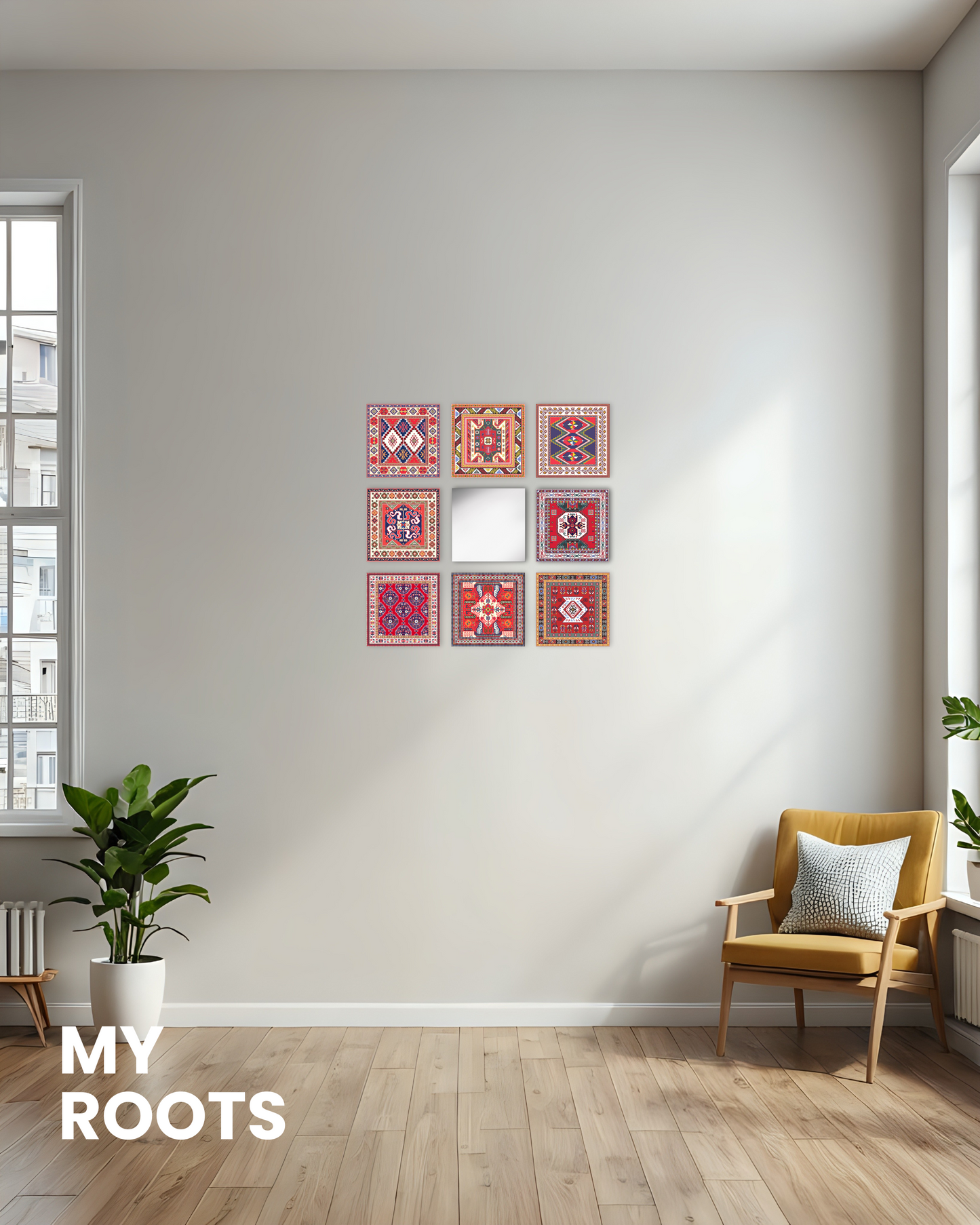 Heritage Reflection Wall Set of 9