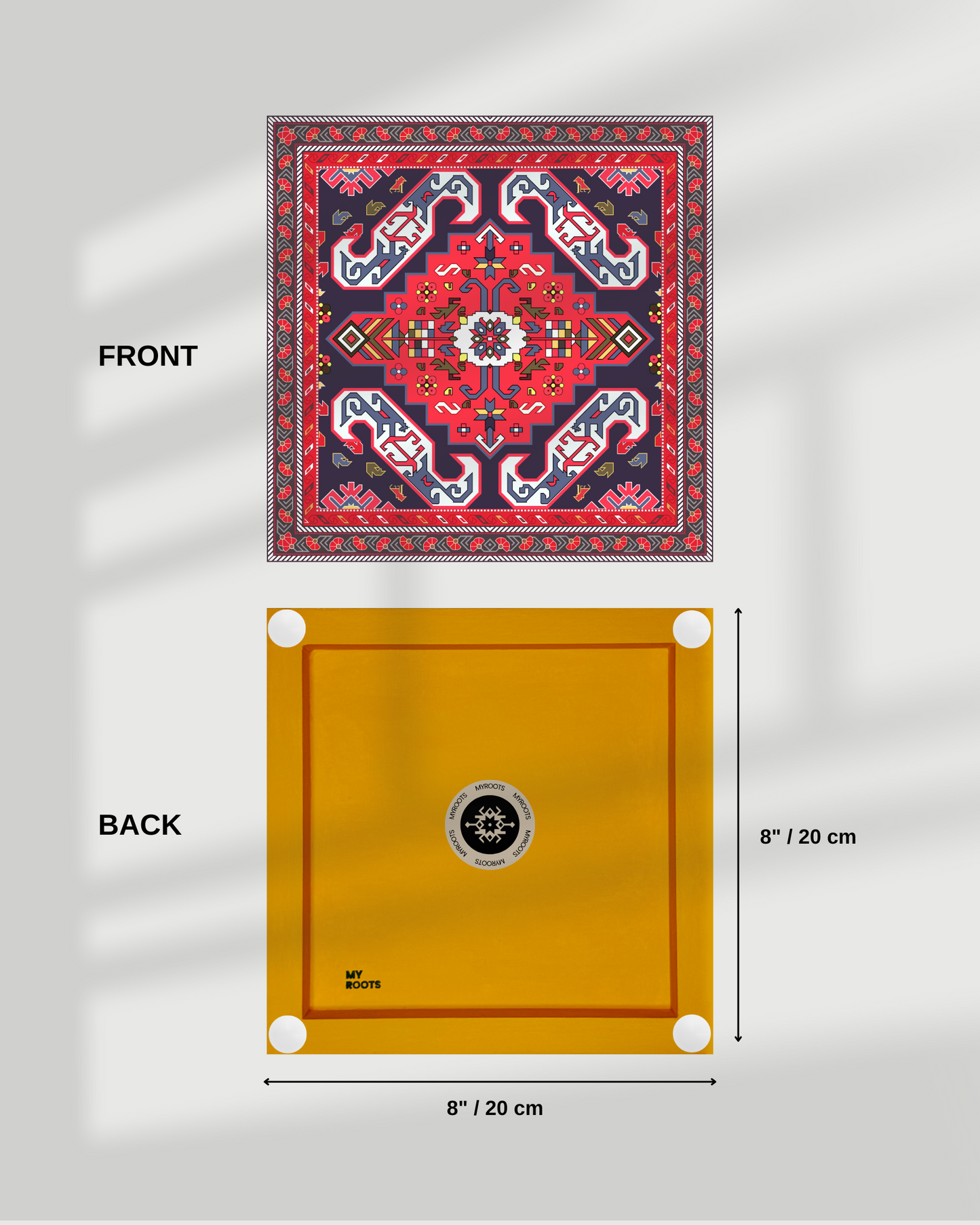 Piradil Carpet 8"x8" Tile - Guba Group