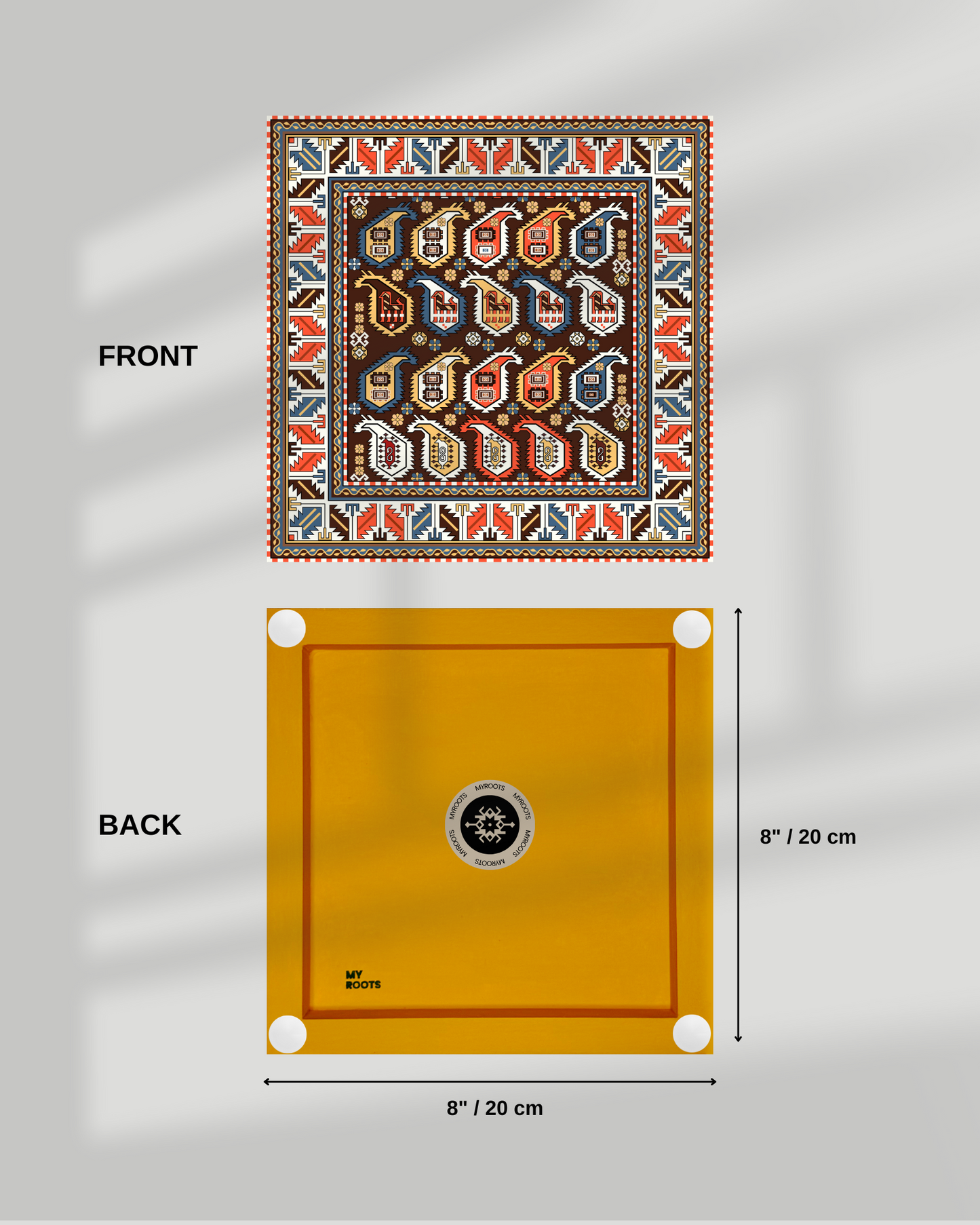 Arran Tile 8"x8"- Inspired by Karabakh's Rich Heritage