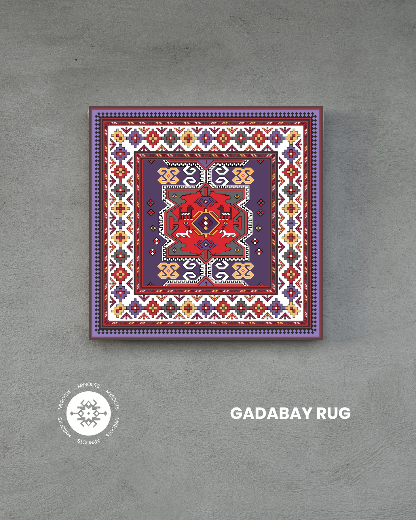 Gabaday Rug 8"x8" Tile – Ganja Group