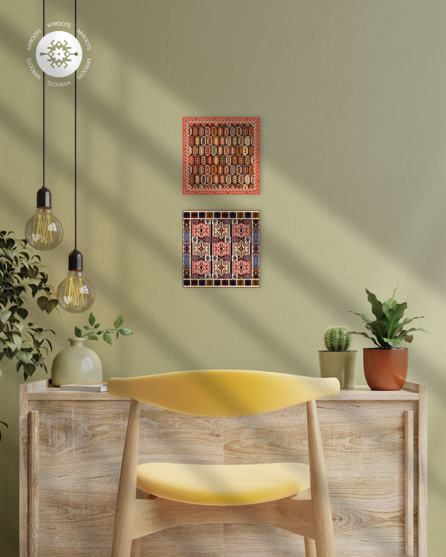 Padar Kilim 8"x8" Tile – Shirvan Group