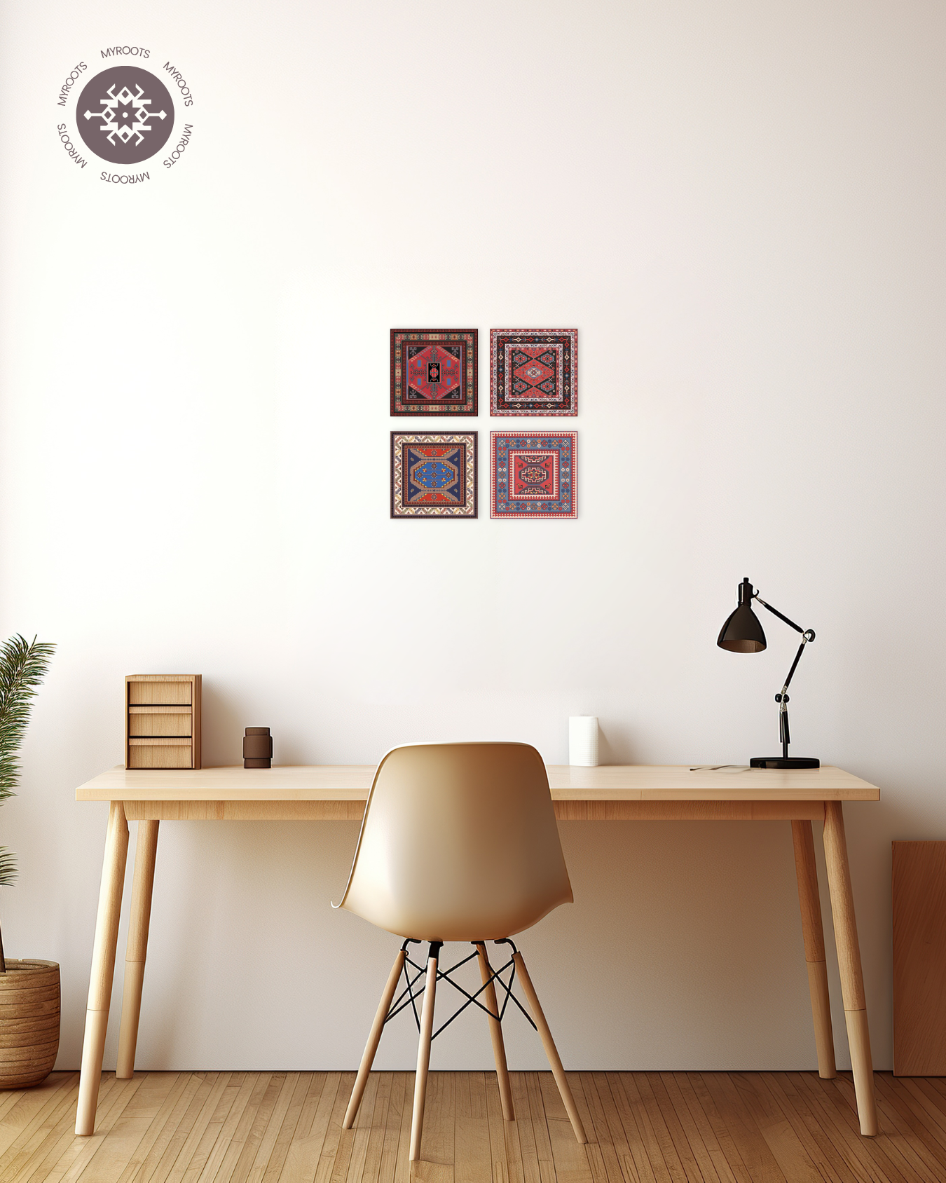 Ganja-Gazakh Tile – Geometric Elegance