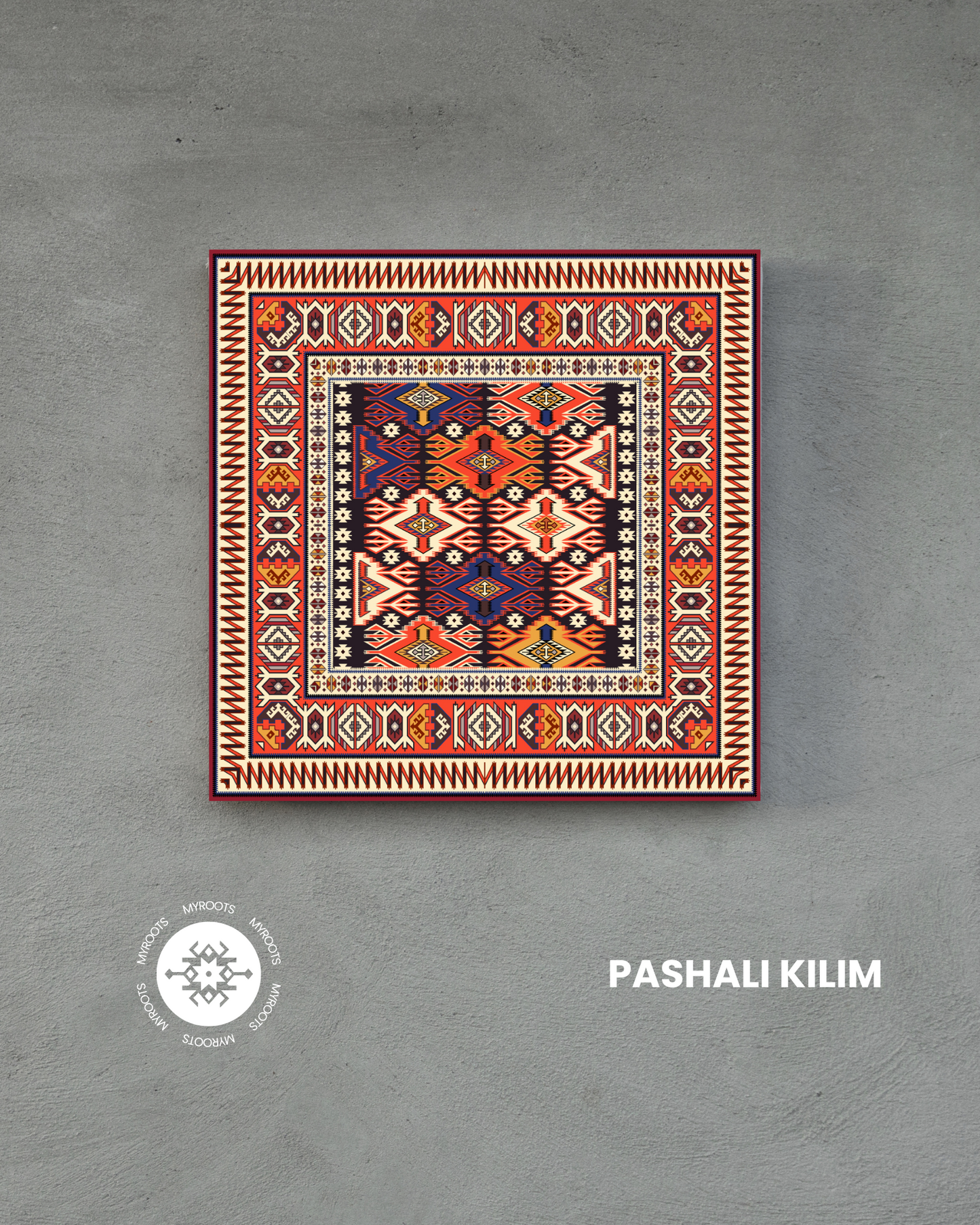 Pashali Kilim 8"x8" Tile – Shirvan Group