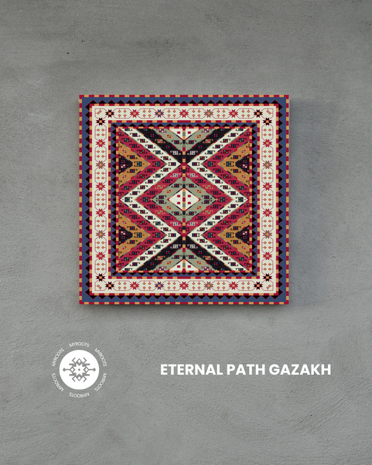 Eternal Path 8"x8" Tile - Gazakh Group