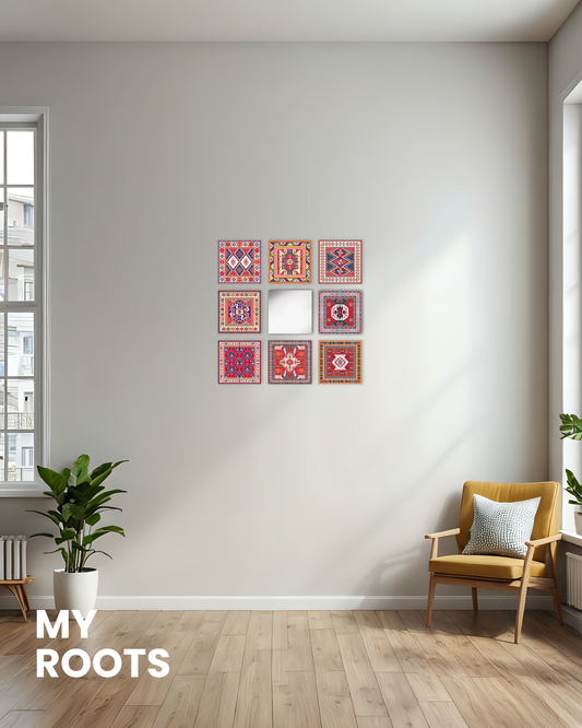Heritage Reflection Wall Set of 9