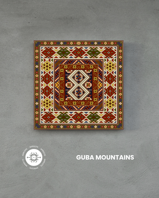 Guba Mountains 8"x8" Tile - Guba Group