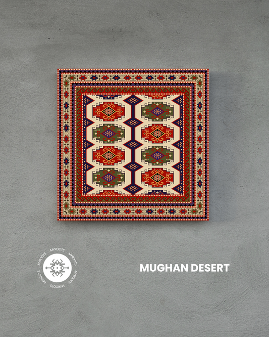 Mughan Desert 8"x8" Tile - Karabakh Group