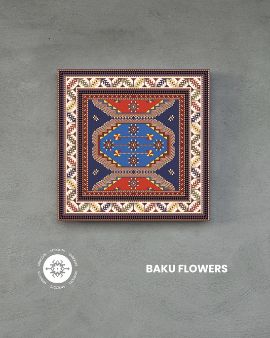 Baku Flower 8"x8" Tile - Baku Group