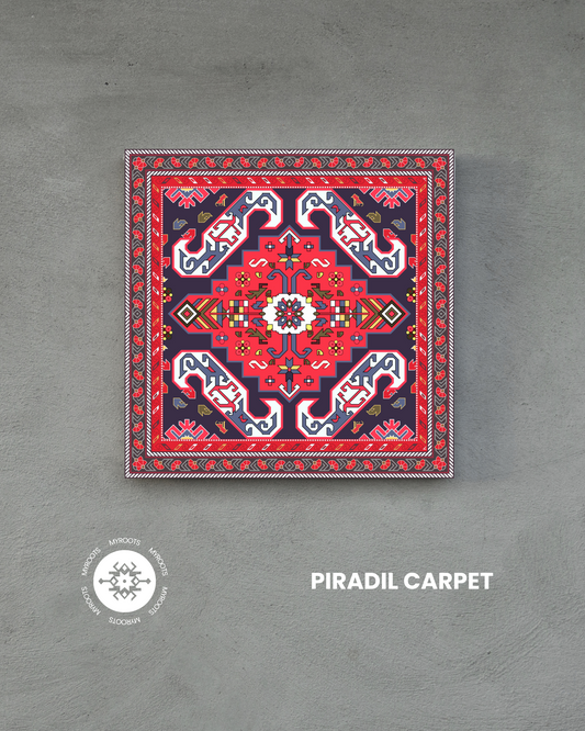 Piradil Carpet 8"x8" Tile - Guba Group
