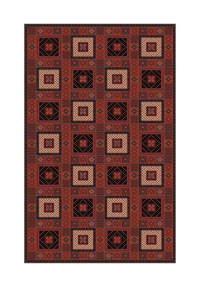 Karabakh Carpet Print - Heritage-Inspired Art for Modern Spaces