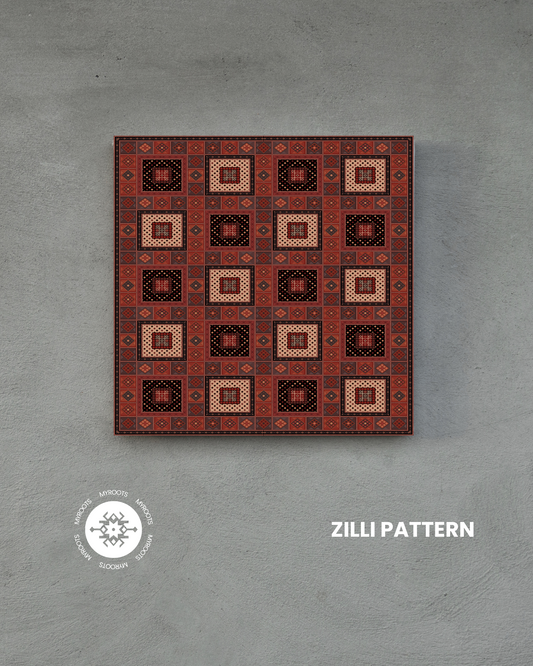 Zilli Tile 8"x8"- Inspired by Karabakh's Iconic Patterns