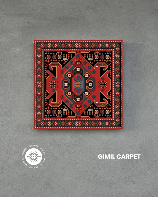 Gimil Tile 8"x8"– A Tribute to Guba’s Heritage