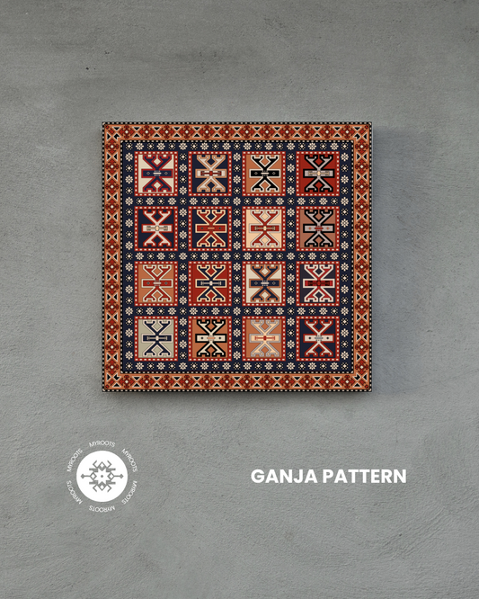 Ganja Tile 8"x8" – Strength in Design